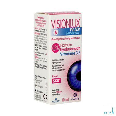 Visionlux Plus Oogdruppels Flacon 1 X 10 ml