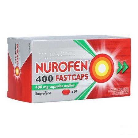 Nurofen 400 FastCapsule Capsule 30 X 400 mg