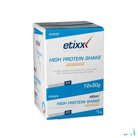 Etixx High Protein Shake Vanilla 12x30 gr