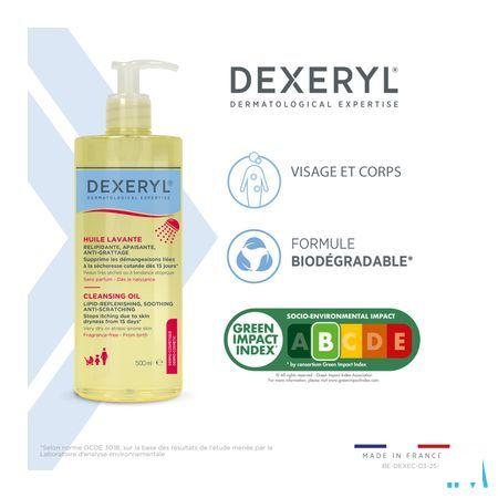 Dexeryl Huile Lavante Fl Pompe 500 ml