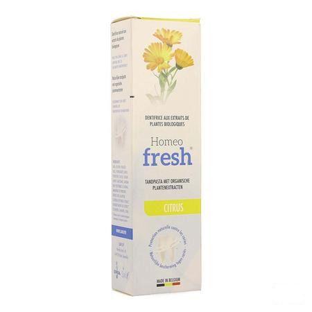 Homeofresh Tandpasta Citroen Tube 75 ml  -  Unda - Boiron