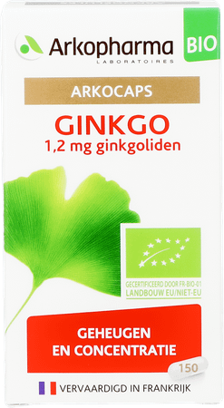 Arkocaps Ginkgo Bio Capsule 150  -  Arkopharma