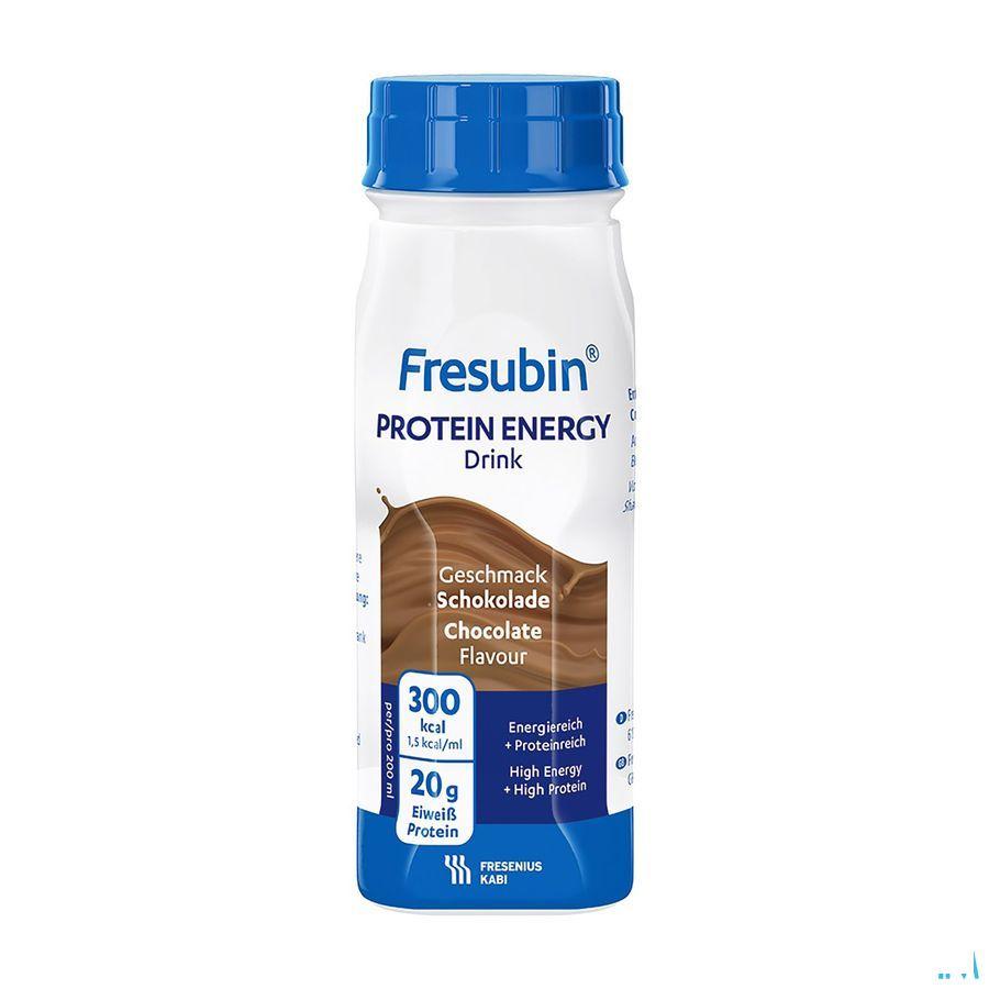 Fresubin Protein Energy Drink 200 ml Chocolat/chocolade  -  Fresenius