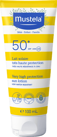 Mustela Zon Melk Heel Hoge Bescherm. Ip50+ 100 ml