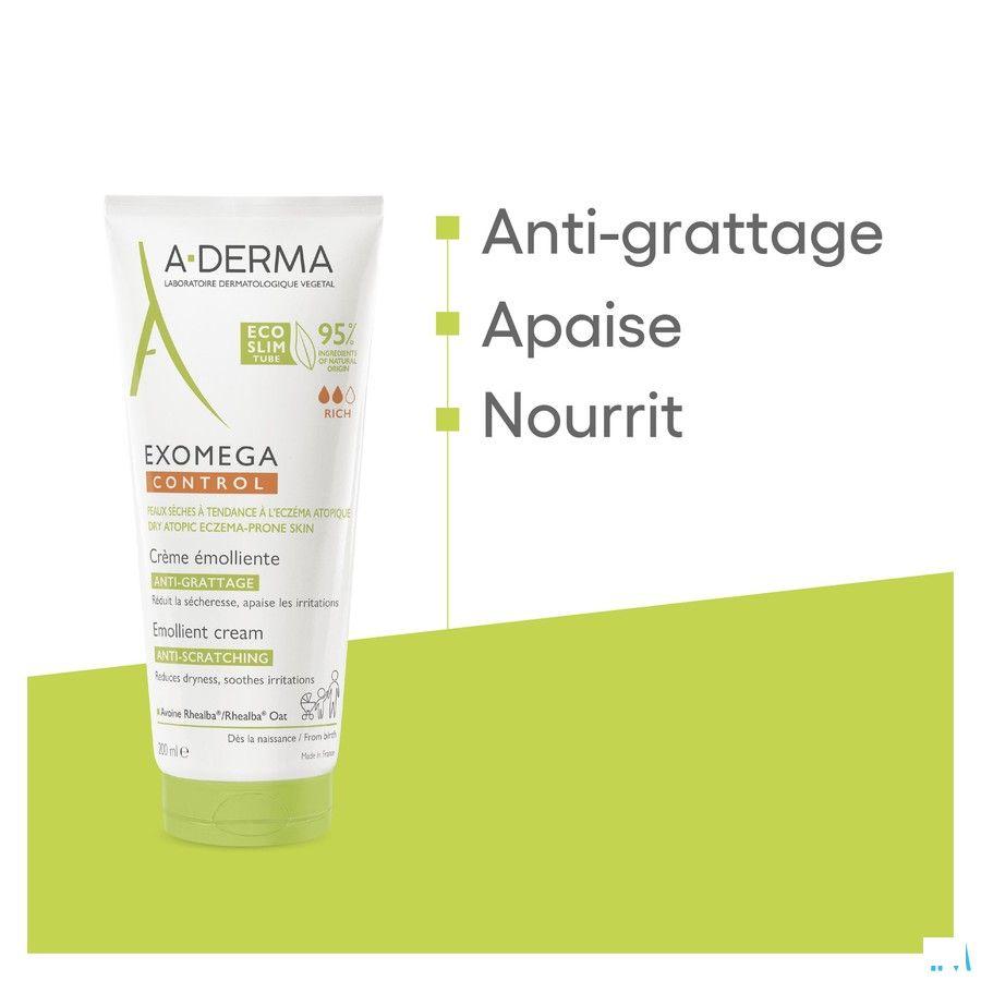 Aderma Exomega Control Emol. Creme 200 ml  -  Aderma