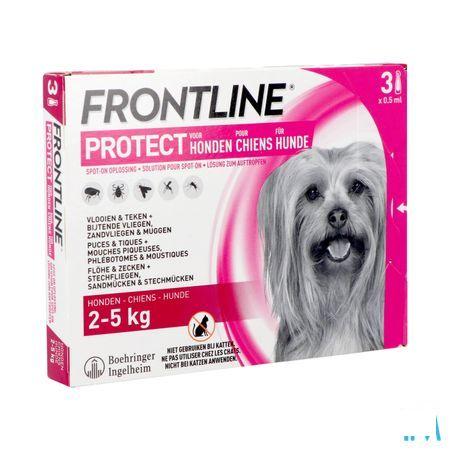 Frontline Protect Spot On Opl Hond 2-5Kg Pipet 3