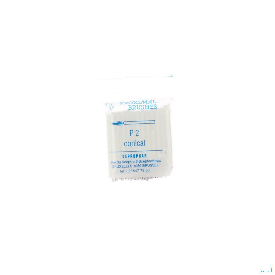 Proximal Tandenborstel M/heft Conisch 50 P2  -  Deprophar
