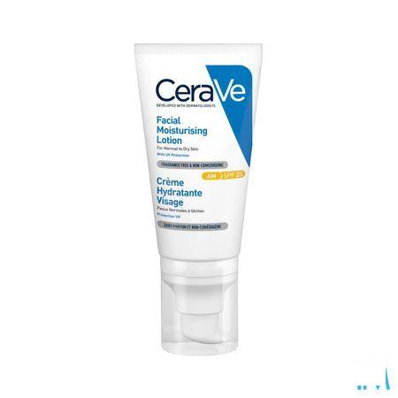 Cerave Creme Hydratante Visage Ip25 52 ml  -  Cerave