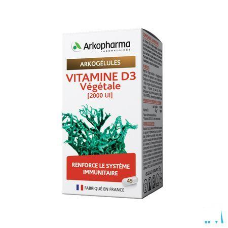 Arkocaps Plantaardige Vitamine D3 Caps 45  -  Arkopharma 