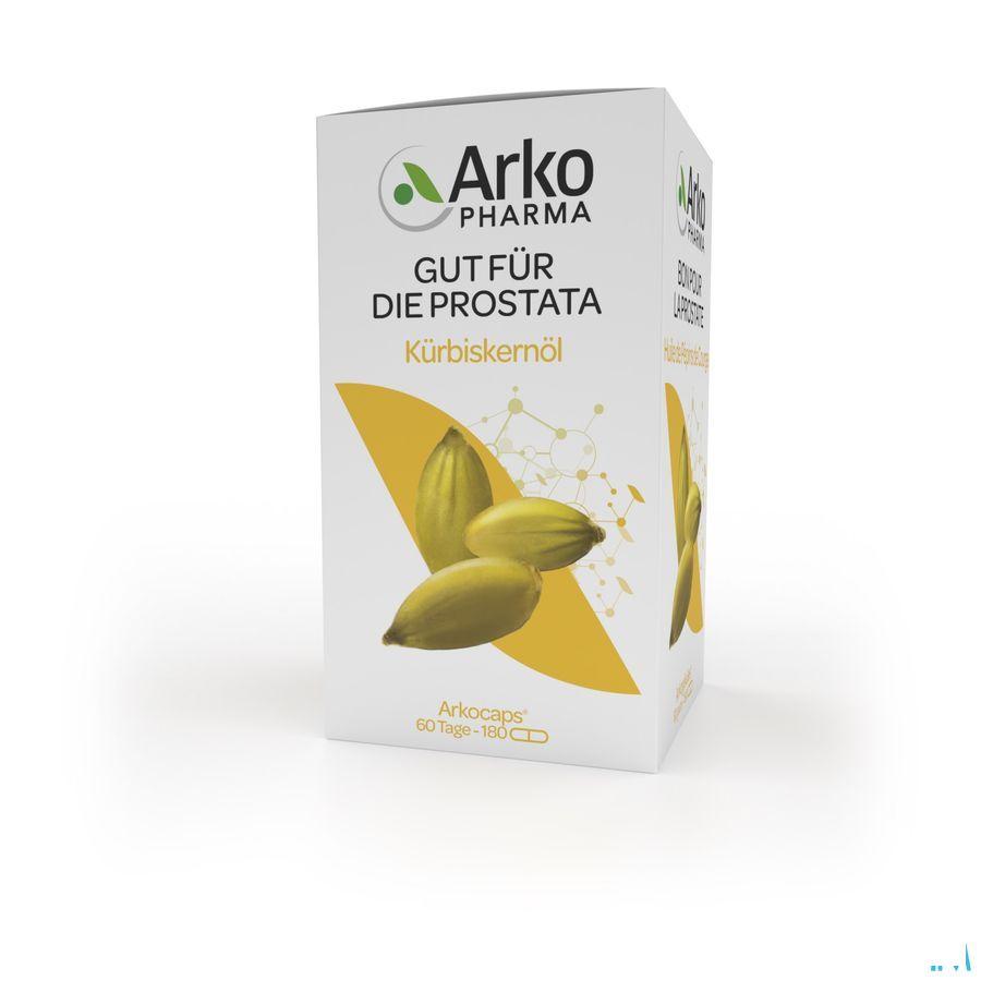 Arkogelules Huile De Pepins De Courge Capsule 180  -  Arkopharma