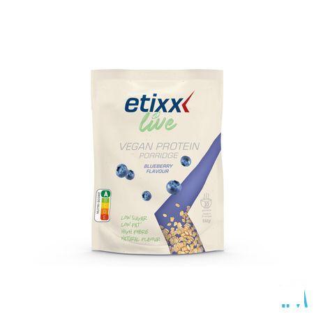 Etixx Live Vegan Protein Porr. Blueberry Pdr 550 gr