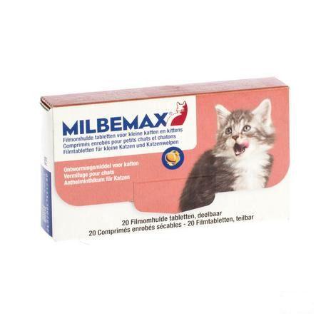 Milbemax Petit Chats - Kitten Comprimes Pellicules 2x10