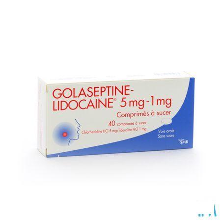 Golaseptine Lidocaine Zuigtabl 40