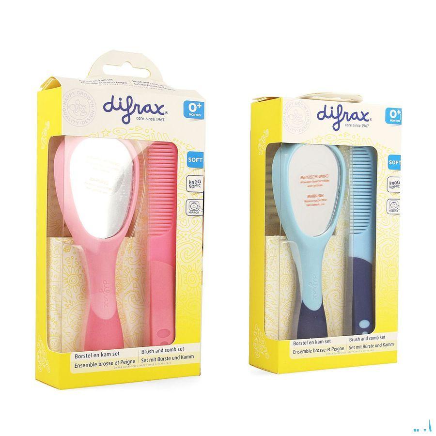 Difrax Set Borstel En Kam Dlx  -  Difrax