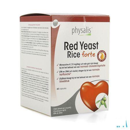 Physalis Red Yeast Rice Forte Capsule 60  -  Keypharm