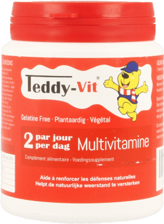 Teddy Vit Multivitamine Beertjes 50  -  Stylepharma