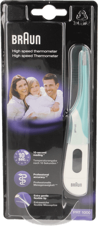 Braun Thermometer Digitaal Prt 1000ce 