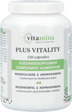 Vita Mina Plus Vitality Caps 120