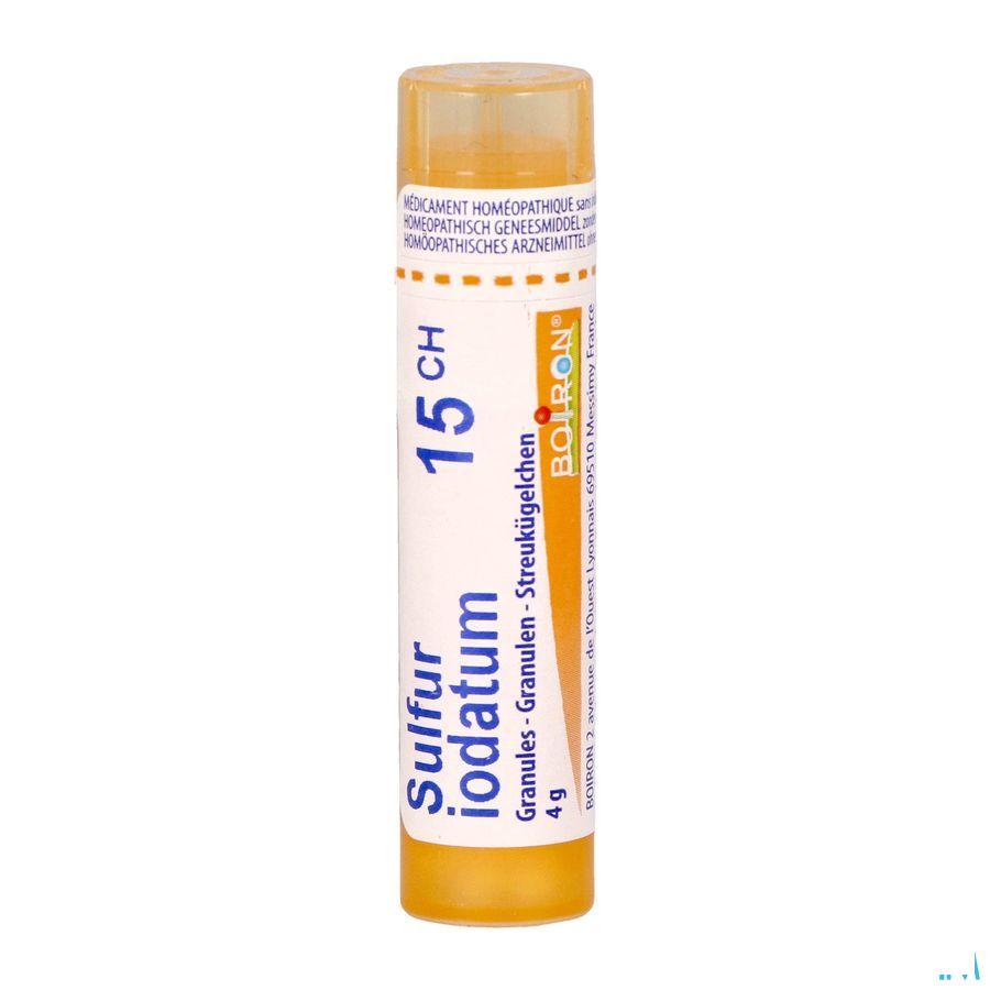 Sulfur Iodatum 15CH Gr 4g  -  Boiron
