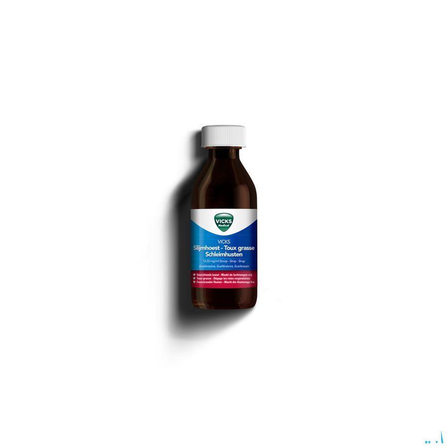 Vicks Expectorant Honing 13,33 mg/ml Siroop 180 ml