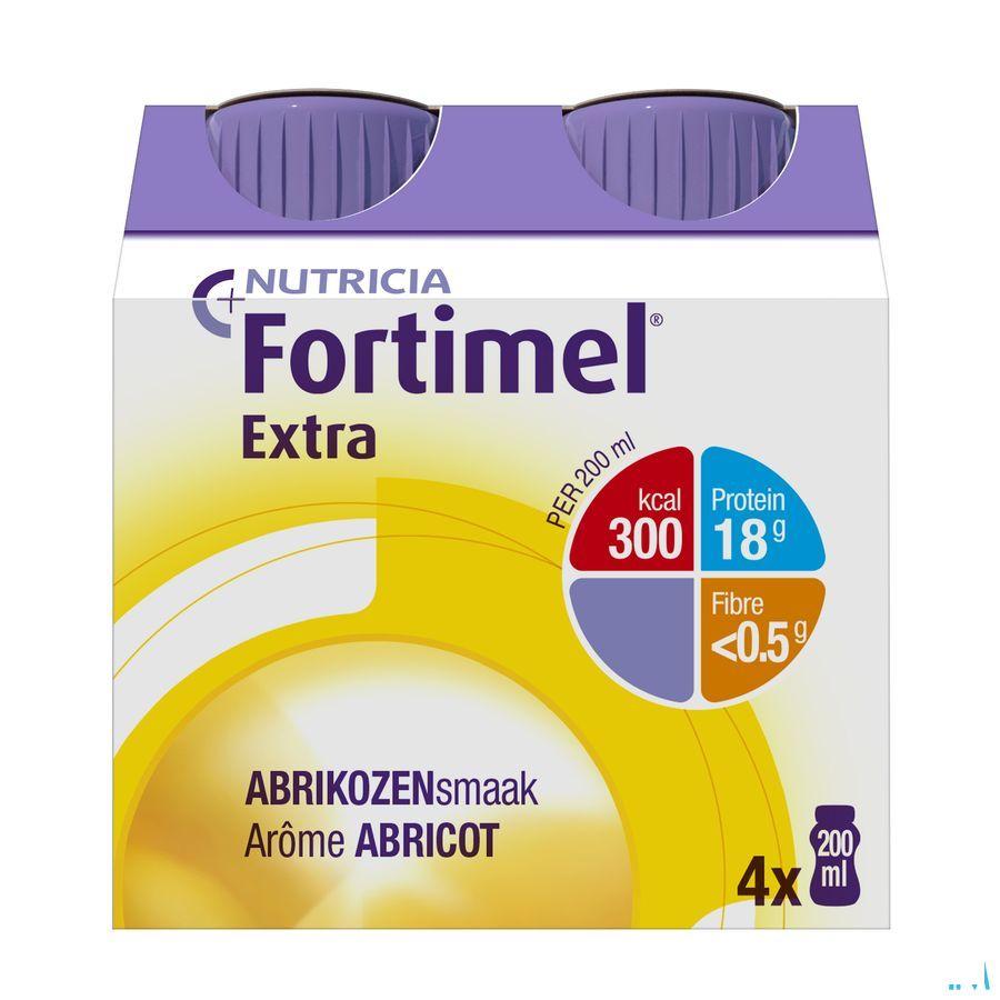 Fortimel Extra Abricot 4x200 ml 2505014  -  Nutricia