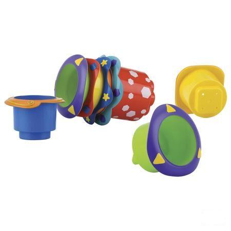Nuby Stapelbekers - 6m +   -  New Valmar