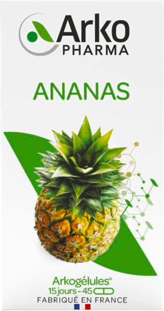 Arkocaps Ananas Plantaardig 45  -  Arkopharma