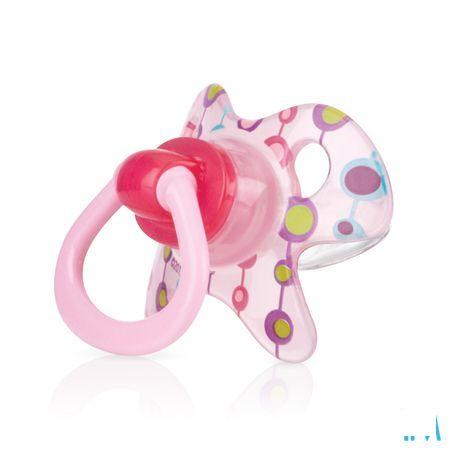 Nuby Geoac Orthodontische Fopspeen - 0-6m  -  New Valmar