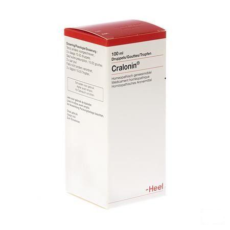 Cralonin Gouttes 100 ml  -  Heel