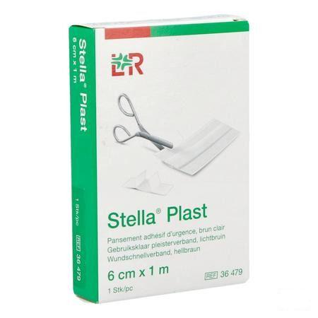Stellaplast Kleefpleister + Schaar 6cmx1m 36479  -  Lohmann & Rauscher