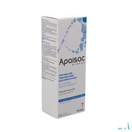 Apaisac Biorga Lait Corps Nourrissant Tube 200 ml