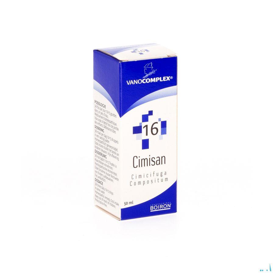 Vanocomplex N16 Cimisan Druppels 50 ml  -  Unda - Boiron