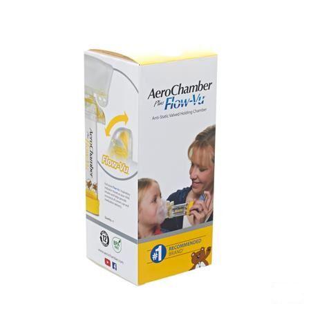 Aerochamber Plus Anti static + flow-vu-mask Child  -  Hospithera