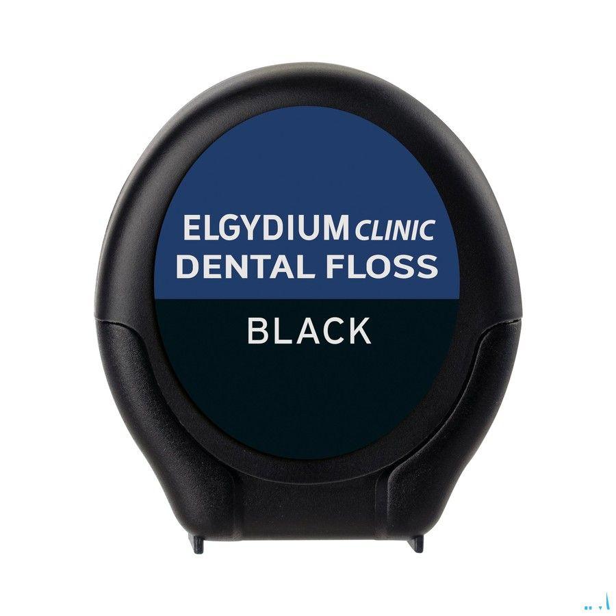 Elgydium Clinic Dental Floss Black 50m