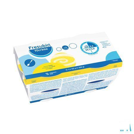 Fresubin Yocreme Citron 4x125 gr 7118701  -  Fresenius