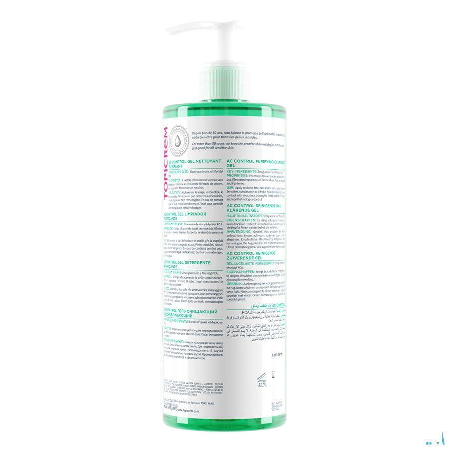 Topicrem Ac Reinigingsgel Zuiverend Tube 400 ml