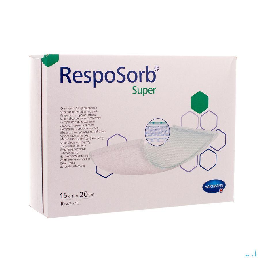Resposorb Super 15x20cm 10 P/s  -  Hartmann