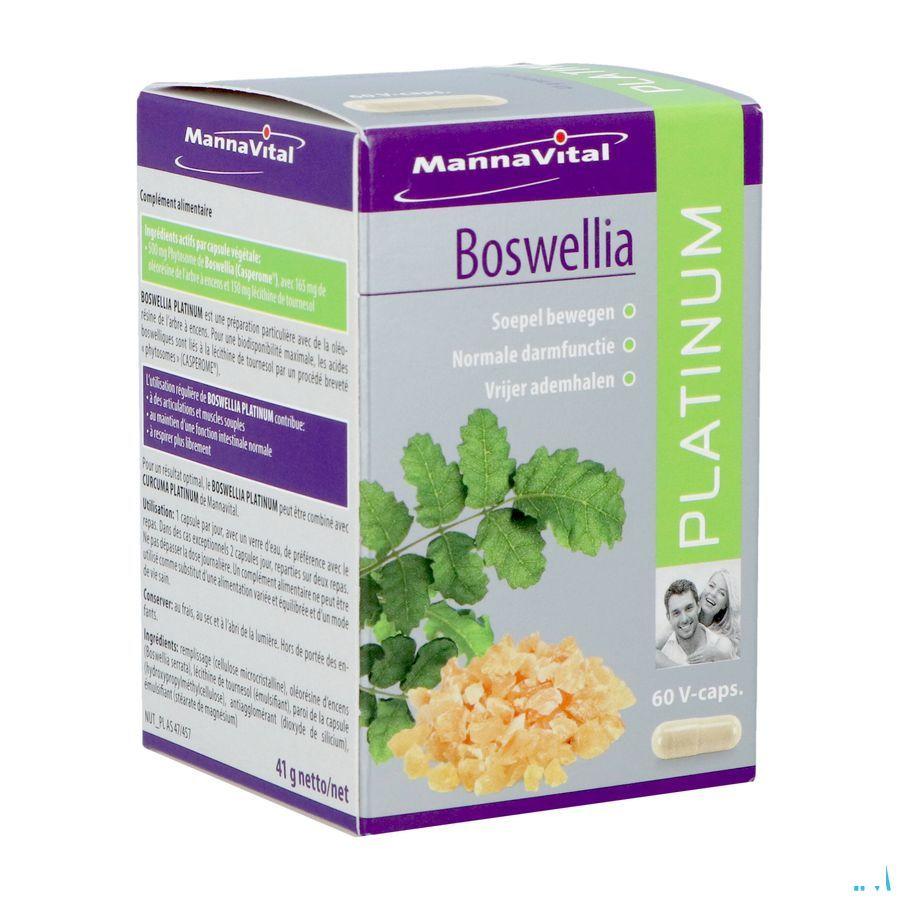 Mannavital Boswellia Platinum V-Capsule 60