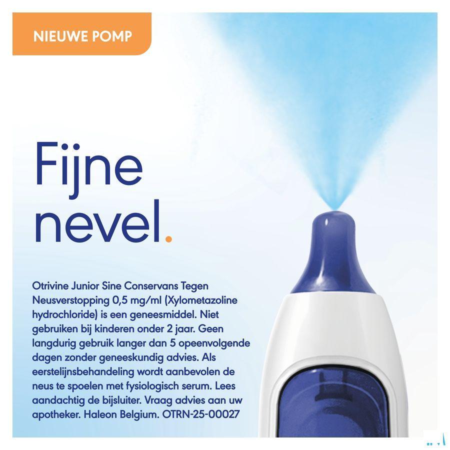 Otrivine Junior Neusverstopping 0,5mg/ml Spray 10 ml