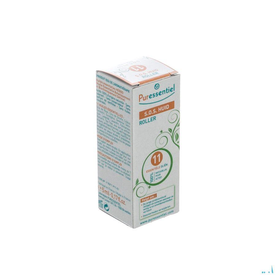 Puressentiel Roller Sos Peau 11 Huile Essentielle 5 ml  -  Puressentiel