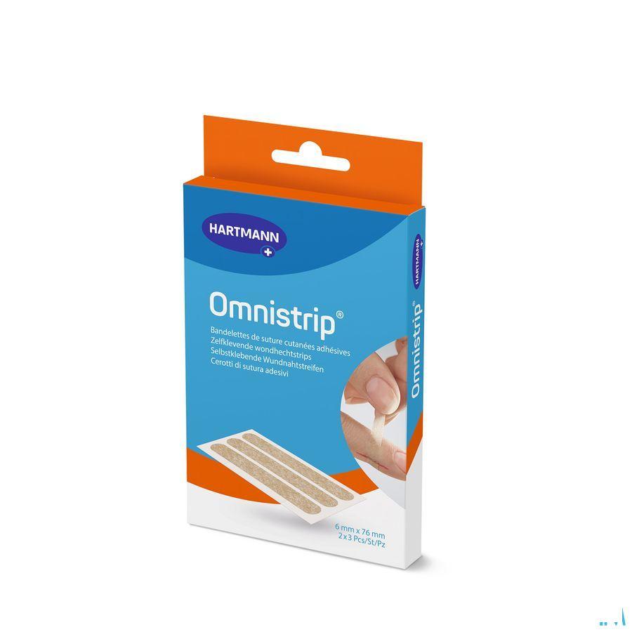 Omnistrip Steriel 6X76Mm 2X3 5400202  -  Hartmann