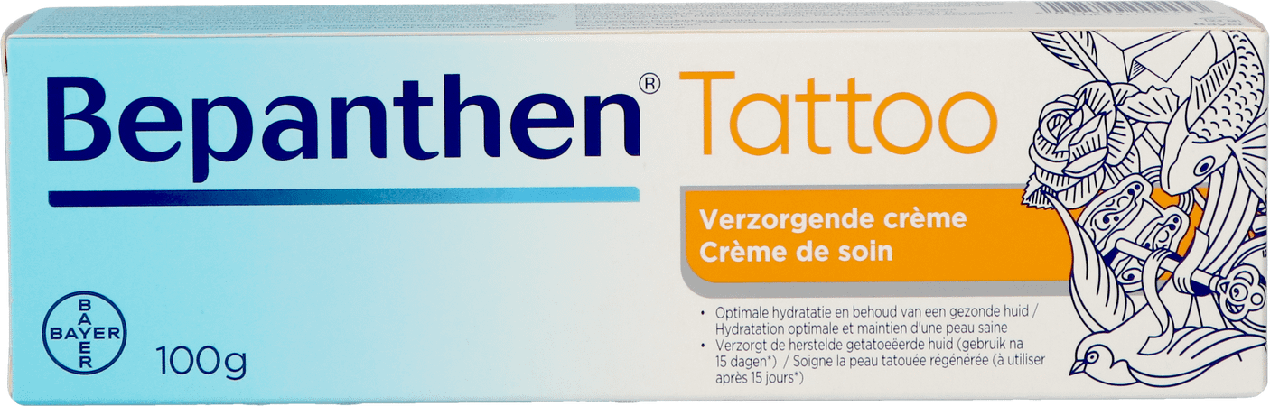 Bepanthen Tattoo Creme Soins Tube 100 gr