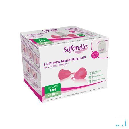 Saforelle Cup Protect Coupe Menstruelle T2 Nouveau