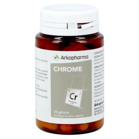 Arkovital Chroom Gel 45x516 mg  -  Arkopharma