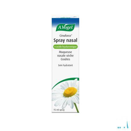 Vogel Cinuforce Neusspray Droog Slijmvlies 15 ml  -  A.vogel