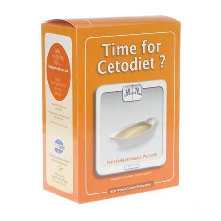 Cetodiet Flan Vanille Poeder Zakje 6