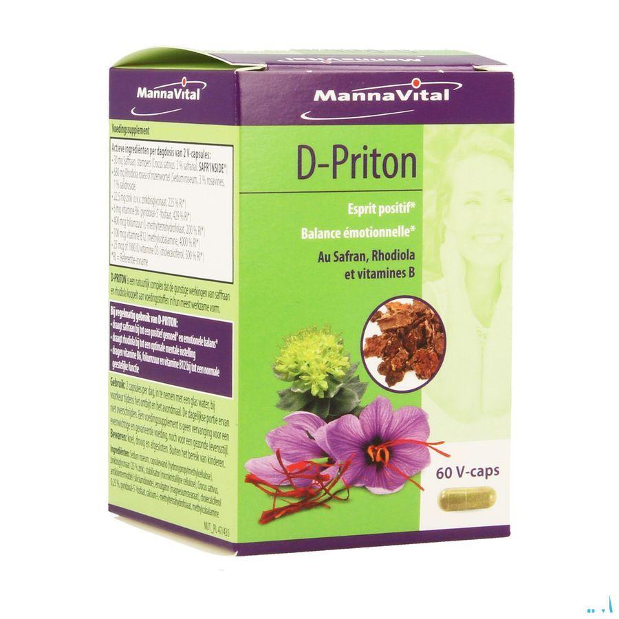 Mannavital D-priton V-Capsule 60