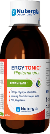 Ergytonic Phytomineral 250 ml  -  Laboratoire Nutergia