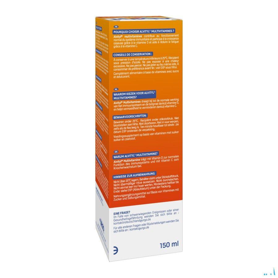 Alvityl Multivitaminen Drinkb.opl Flacon 150 ml  -  Urgo Healthcare
