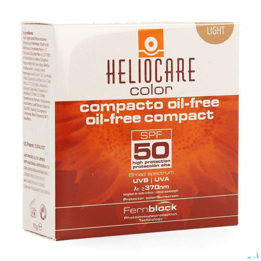 Heliocare Compact Oil-free Ip50 Light 10 gr  -  Hdp Medical Int.